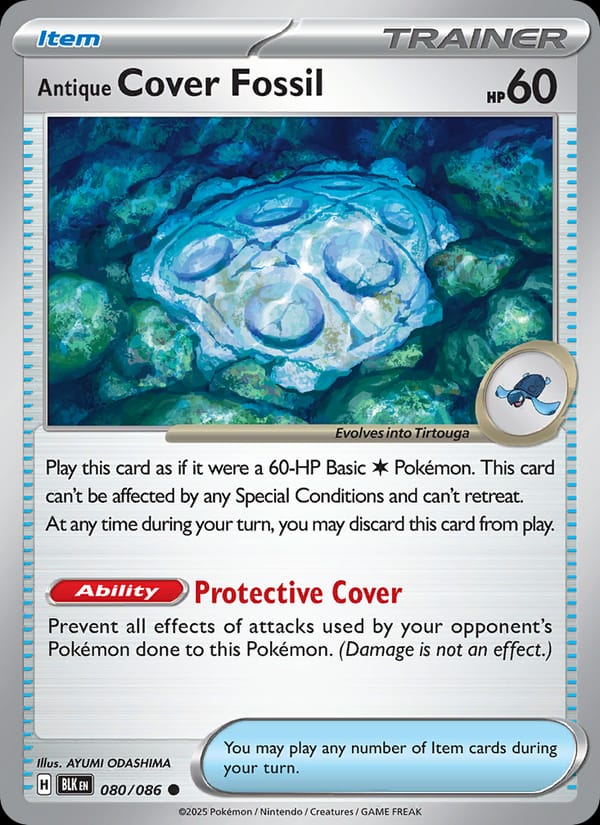 Antique Cover Fossil (Poke Ball Pattern)