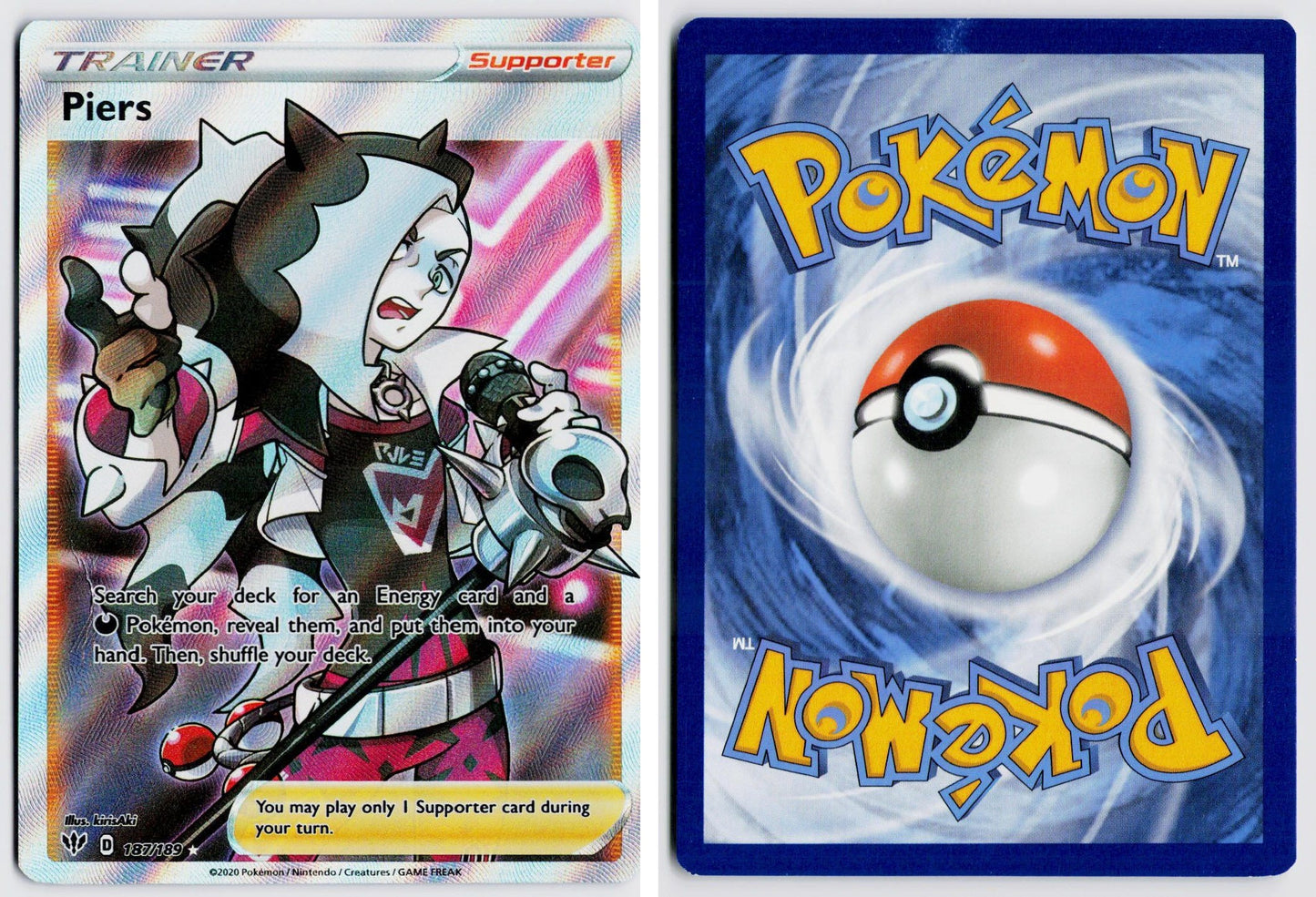 Front + Back scan