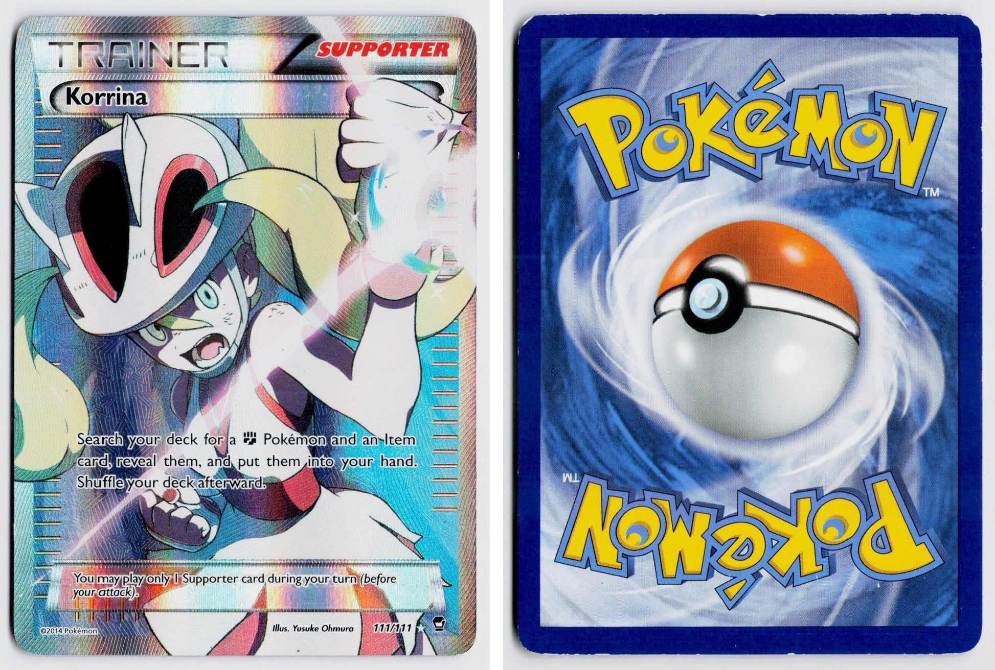 Front + Back scan