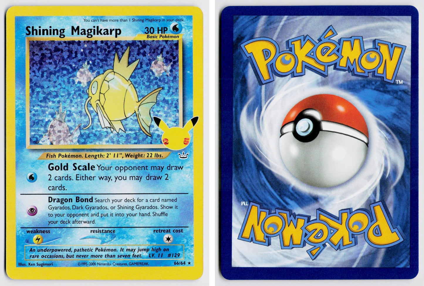 Front + Back scan