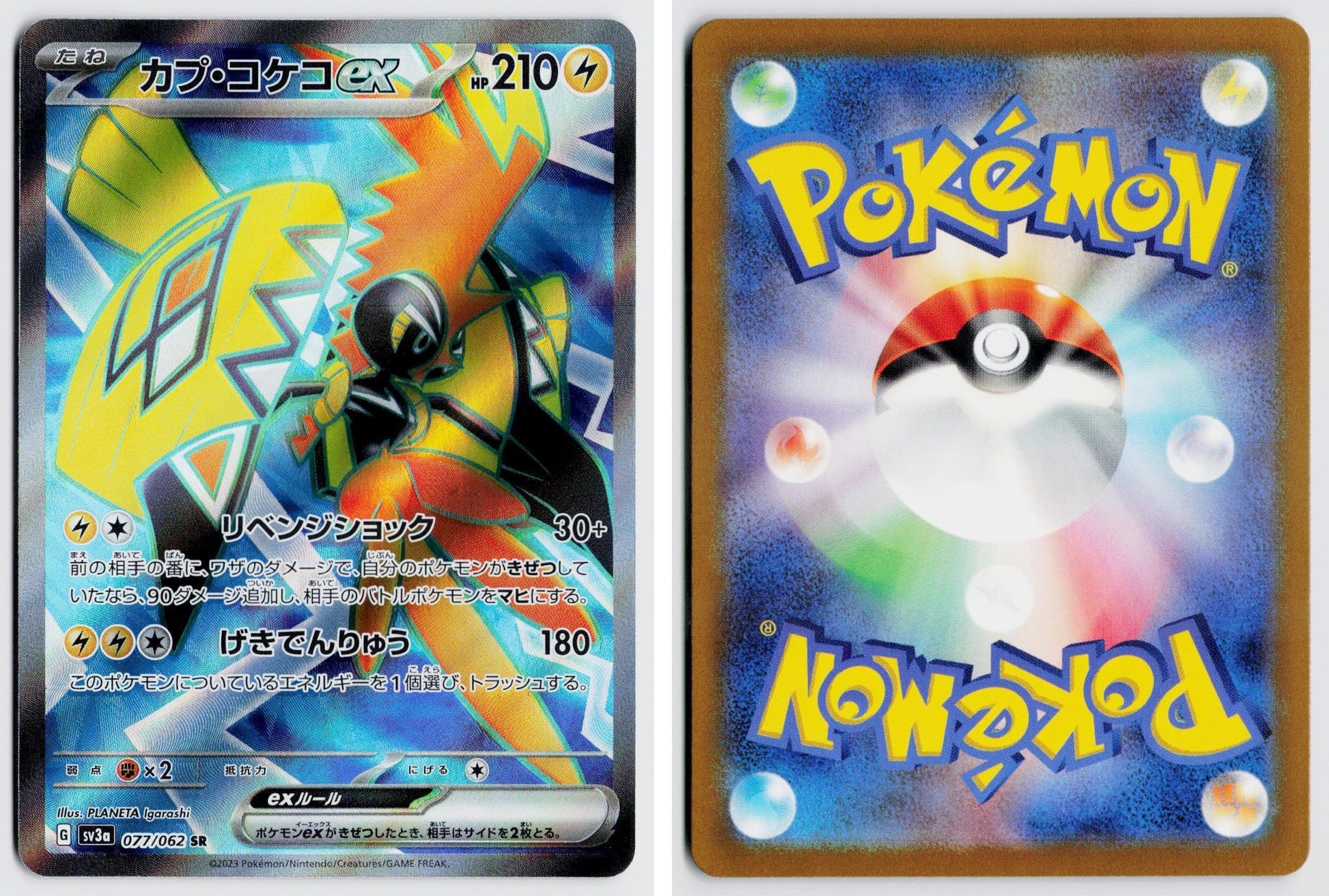 Front + Back scan