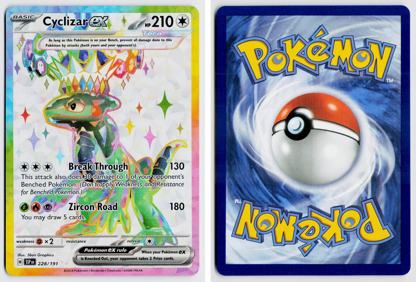 Front + Back scan