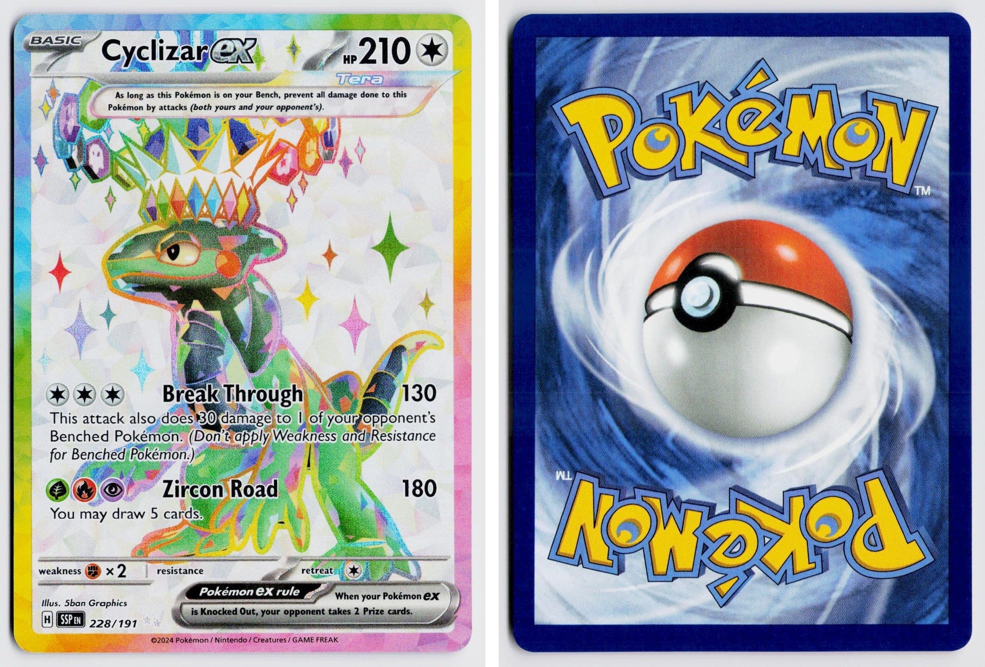 Front + Back scan