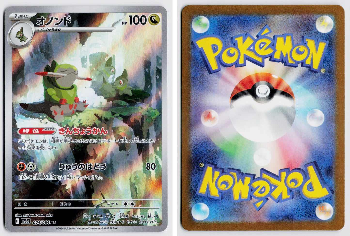Front + Back scan