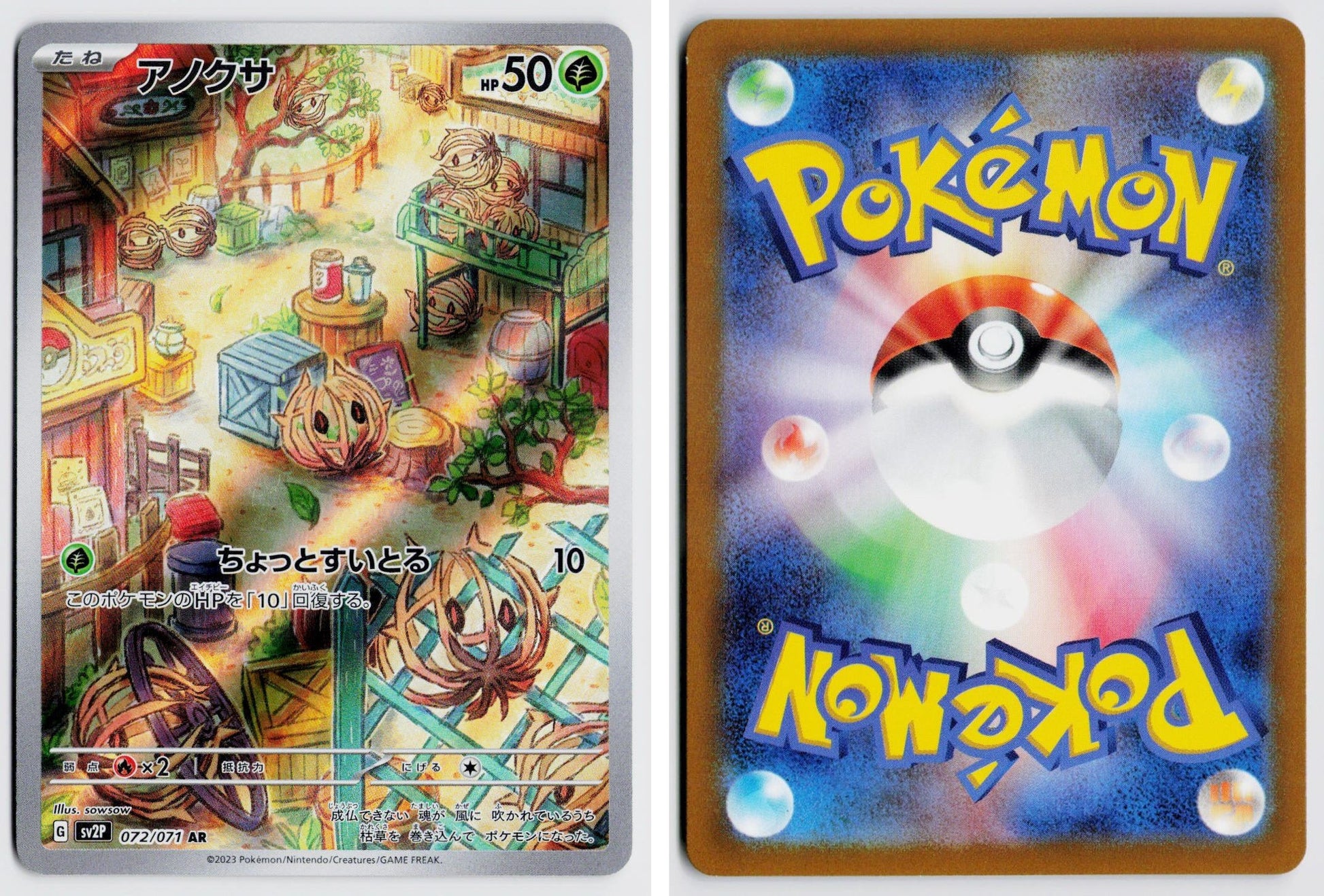 Front + Back scan