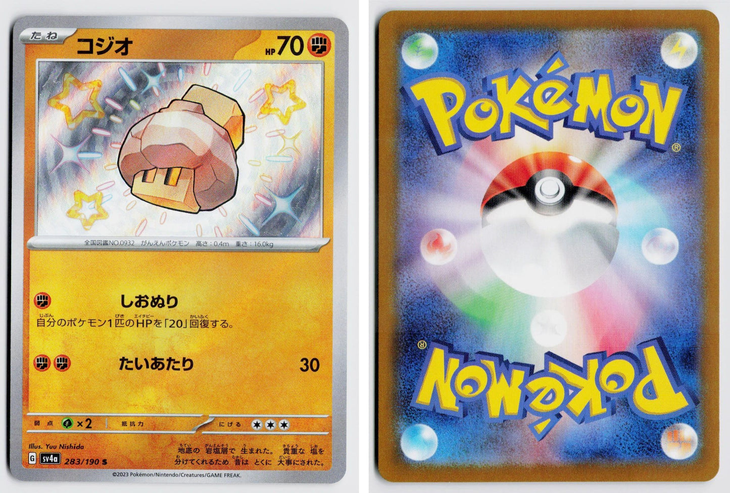 Front + Back scan