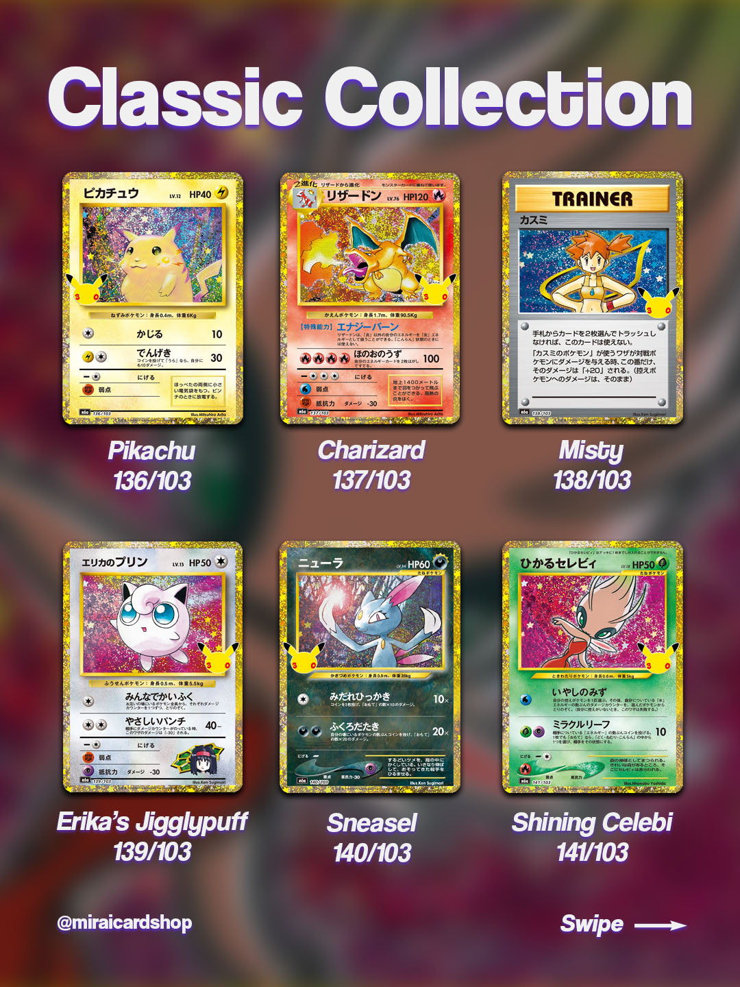 Pokemon 30th Celebration Booster Box - m6a