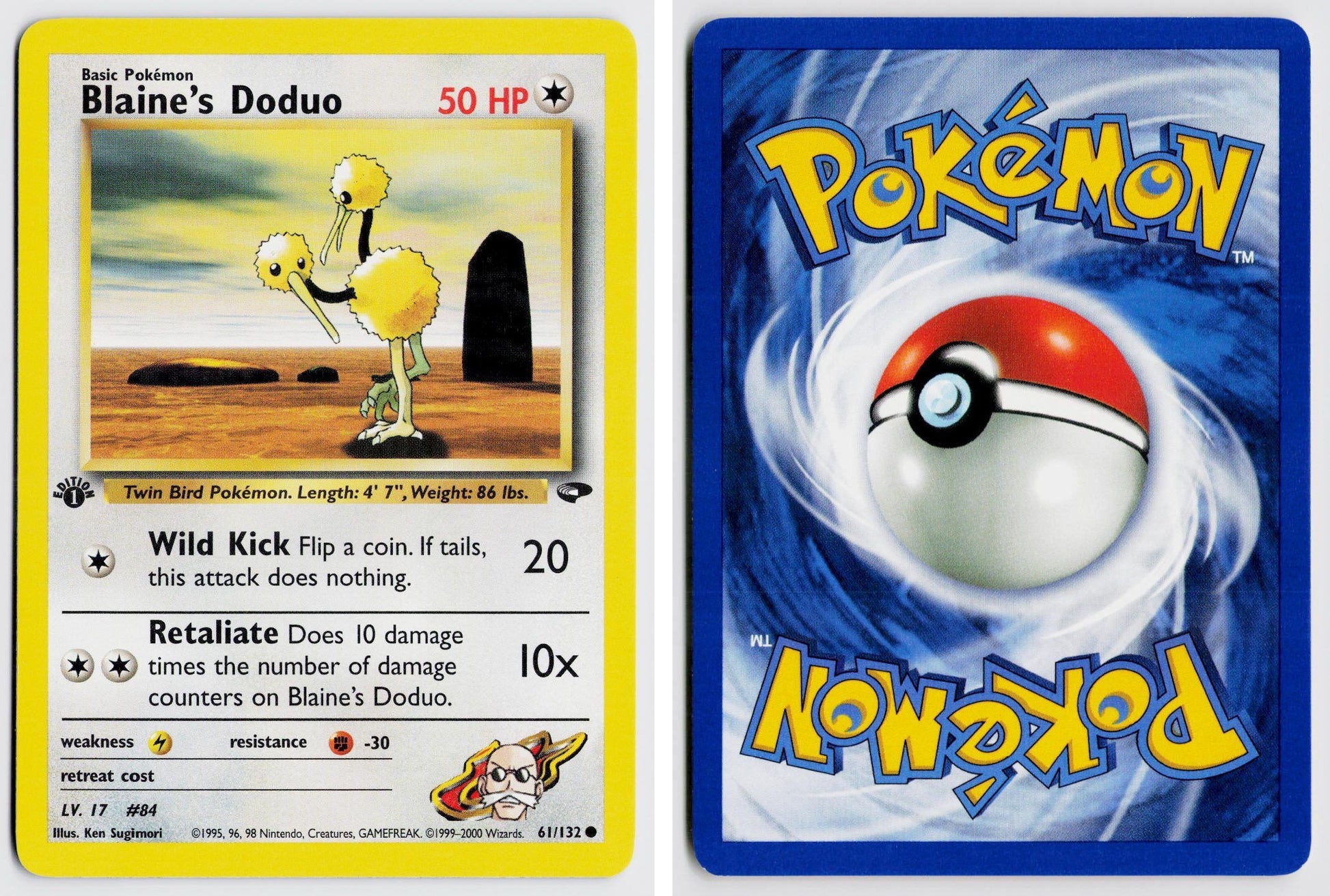 Front + Back scan