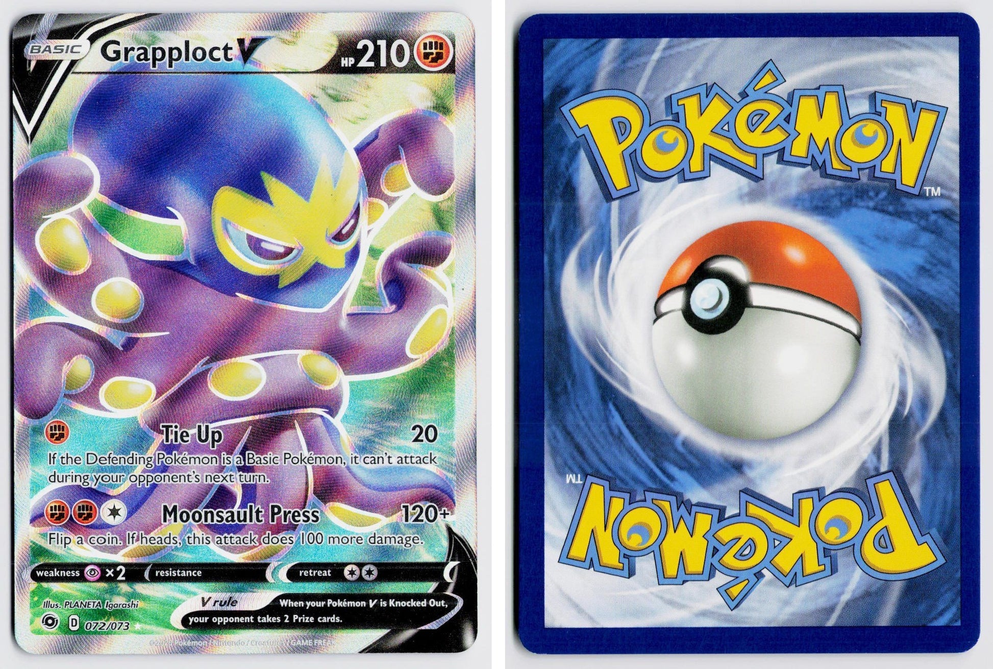 Front + Back scan