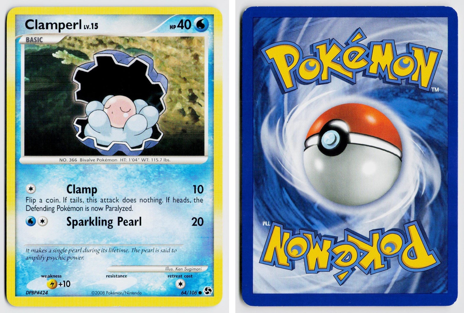 Front + Back scan