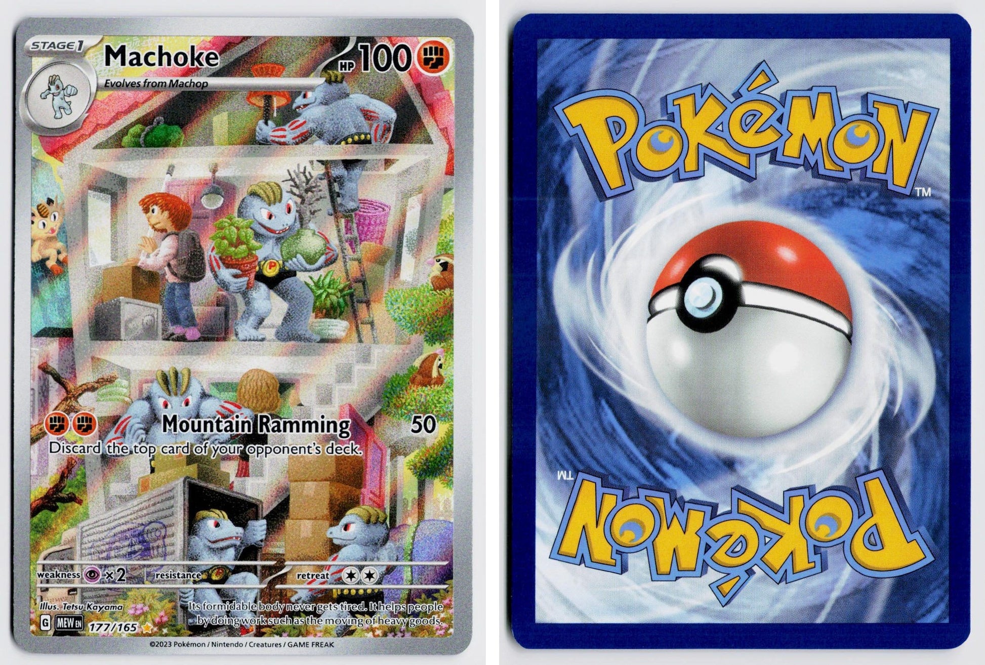 Front + Back scan