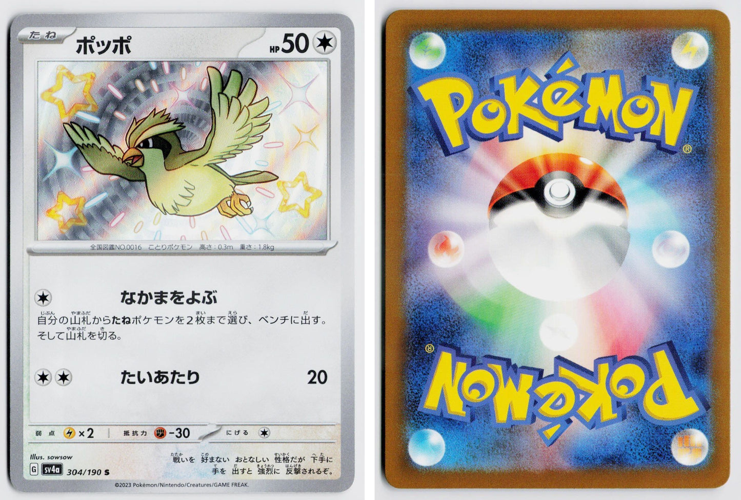 Front + Back scan