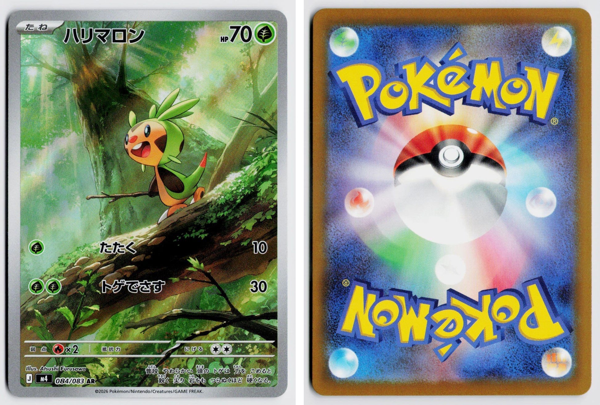 Front + Back scan