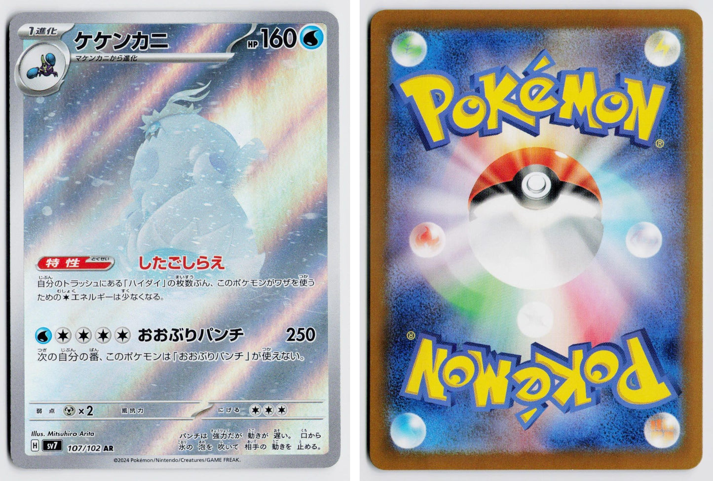 Front + Back scan