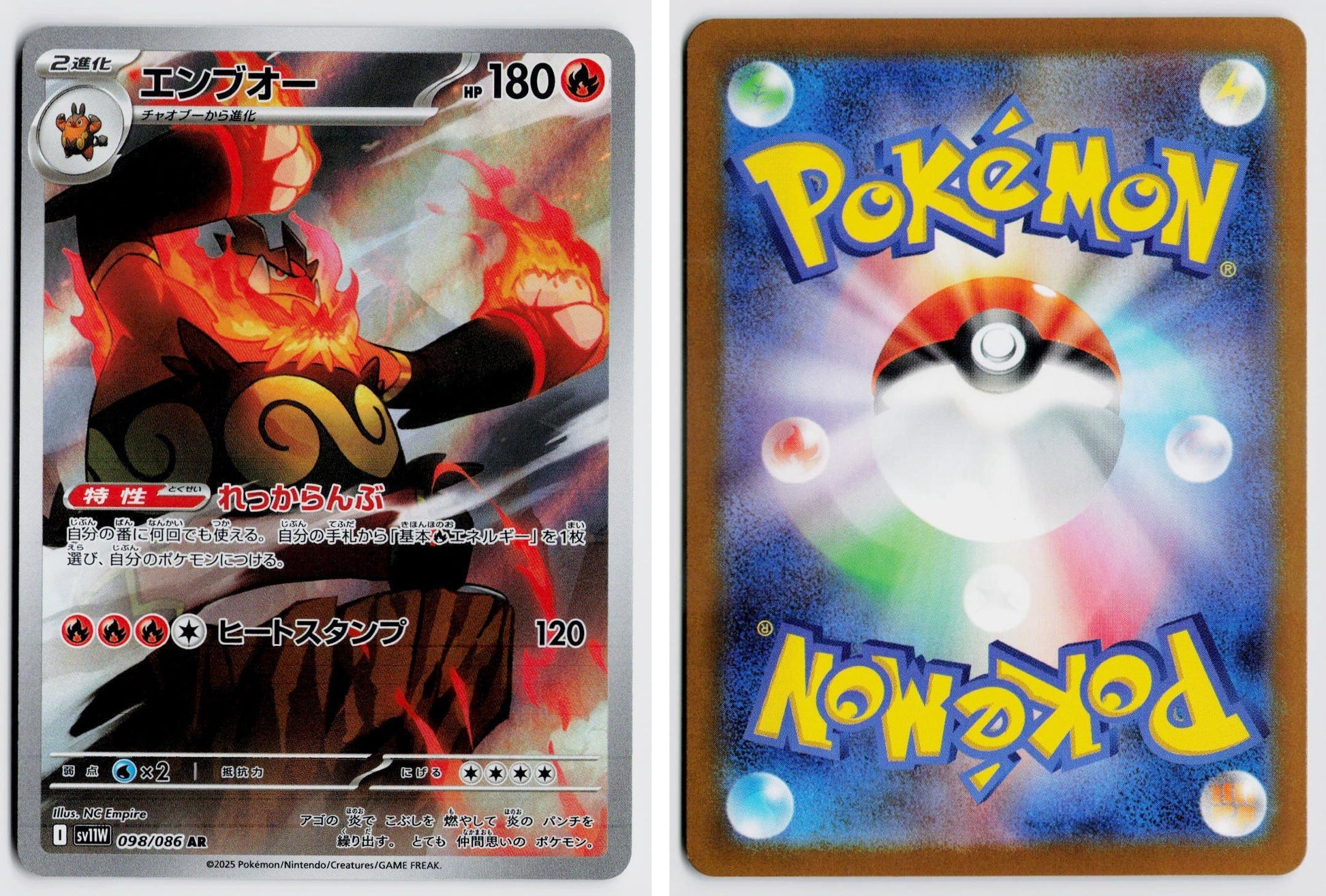 Front + Back scan