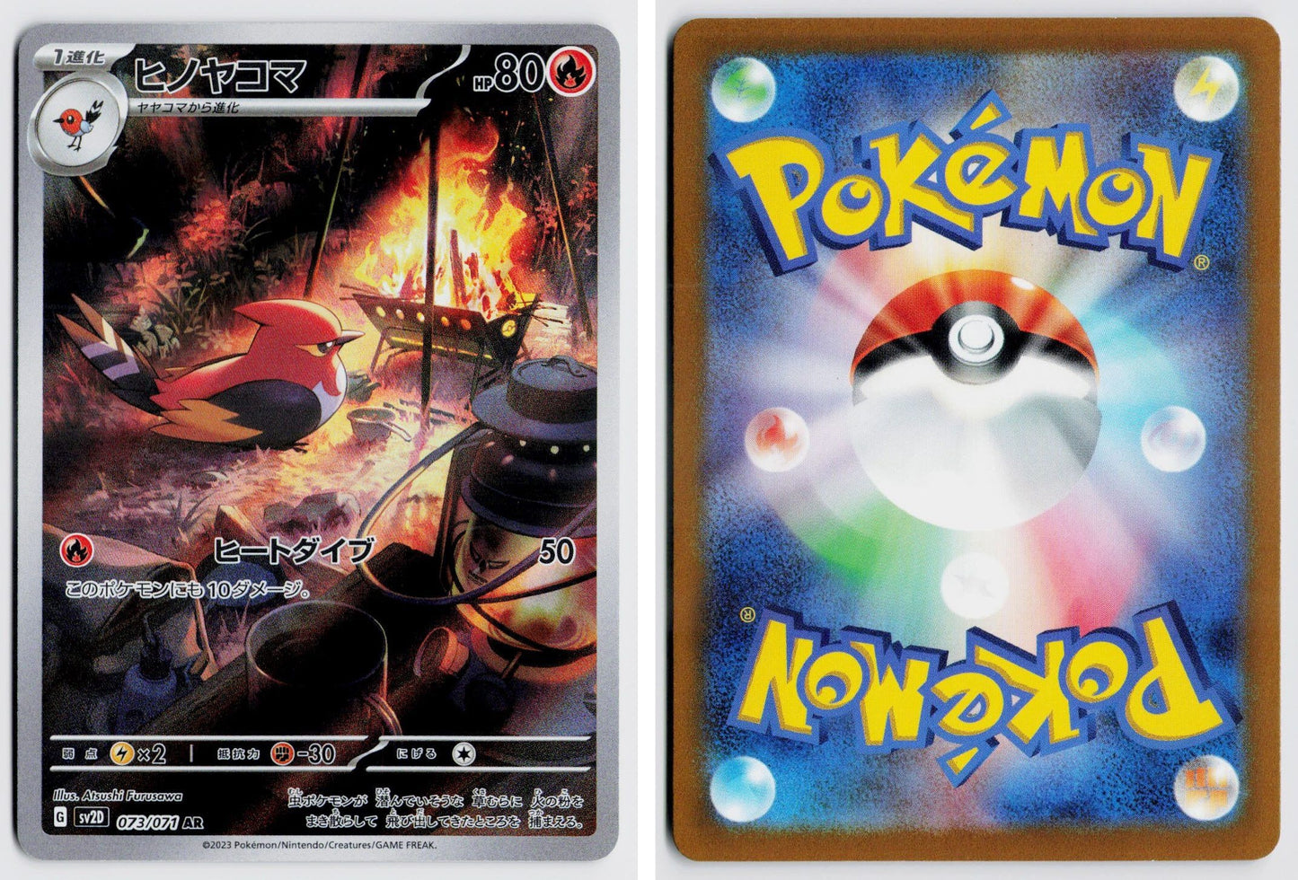 Front + Back scan