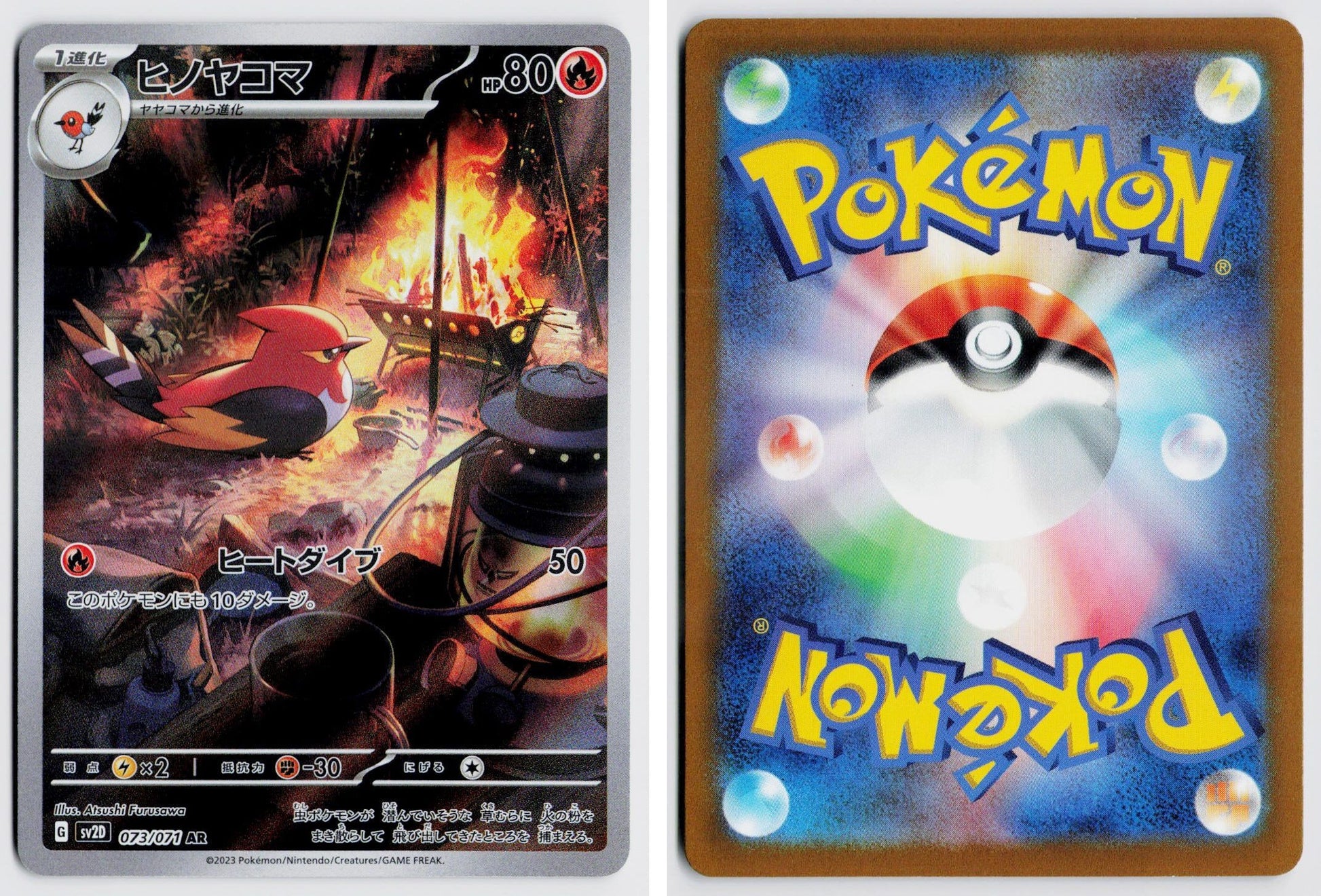Front + Back scan
