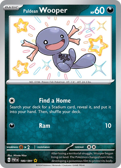 Paldean Wooper - 180/091