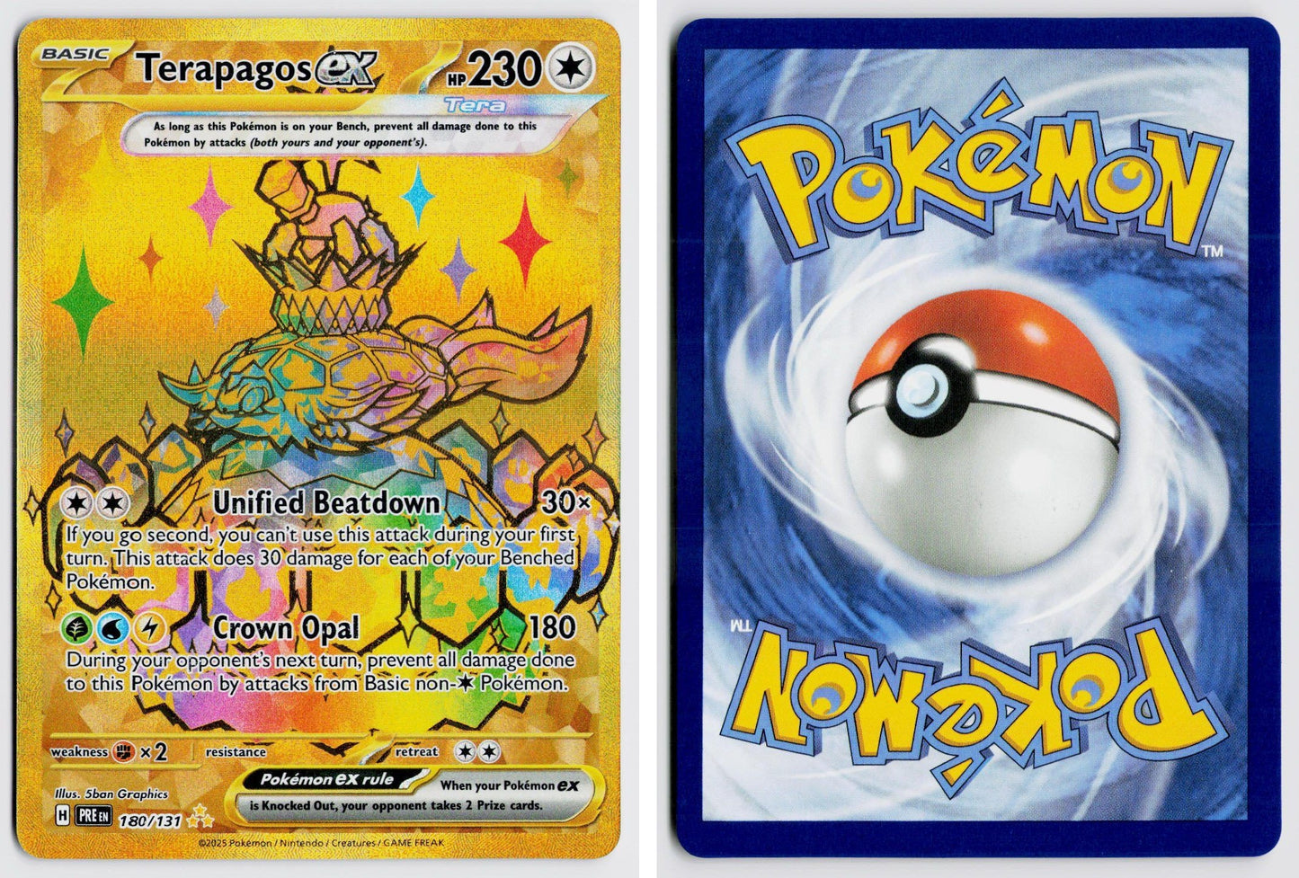 Front + Back scan