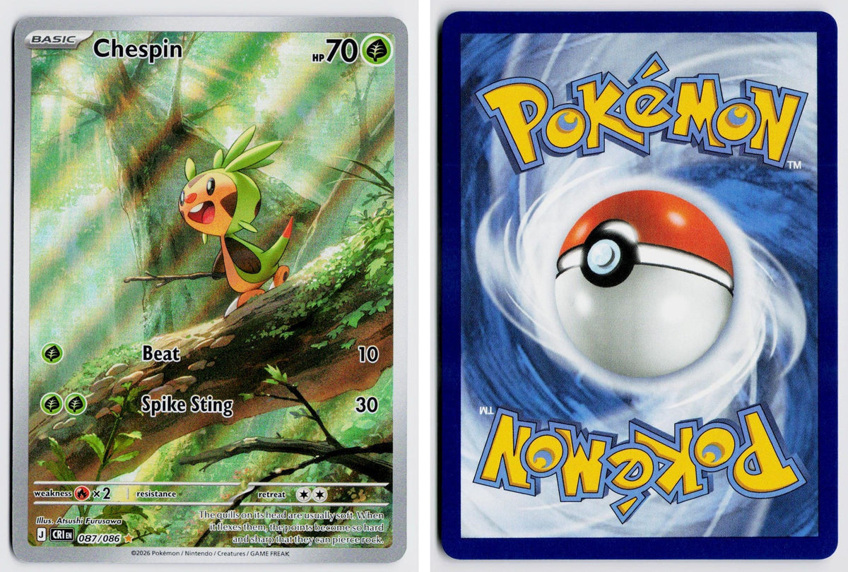 Front + Back scan | Near Mint