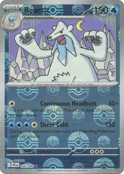 Beartic (Poke Ball Pattern)
