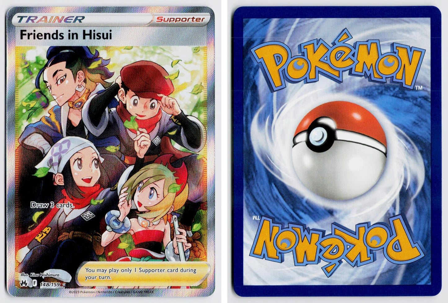 Front + Back scan