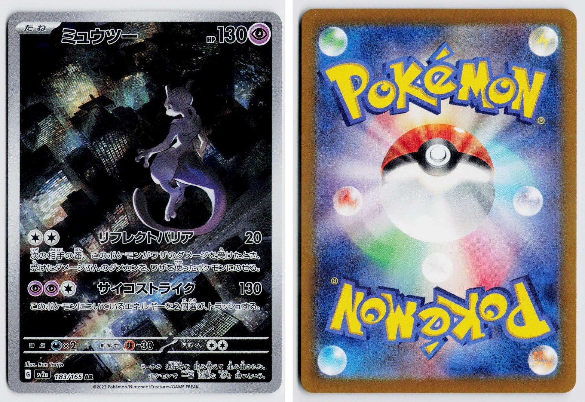 Front + Back scan