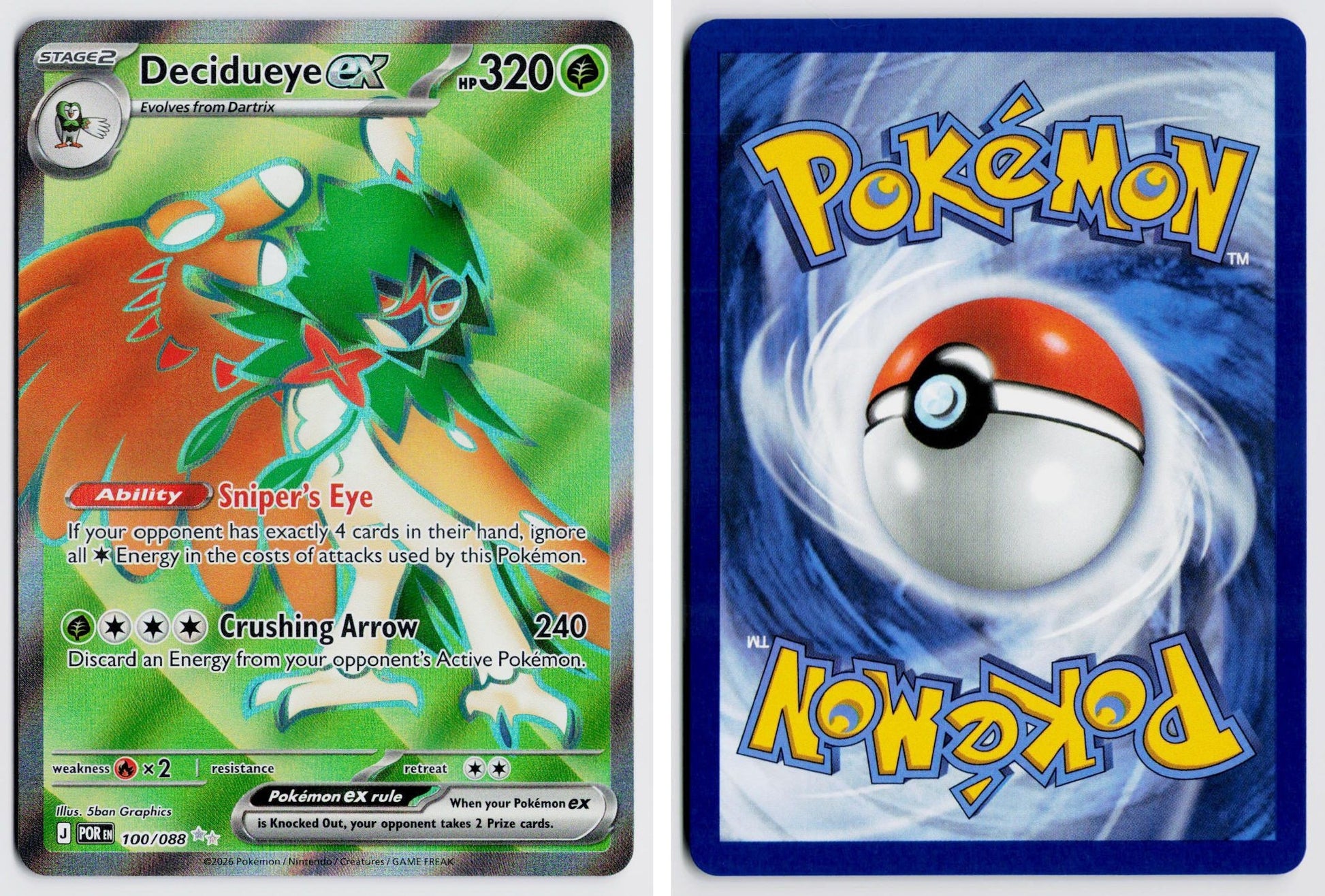 Front + Back scan