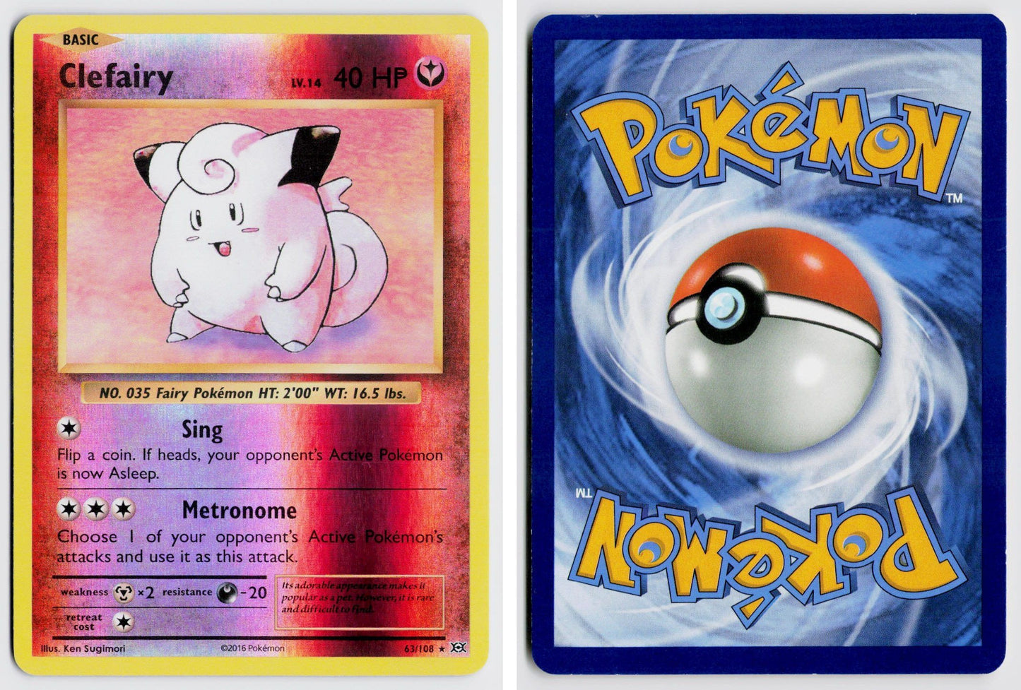 Front + Back scan