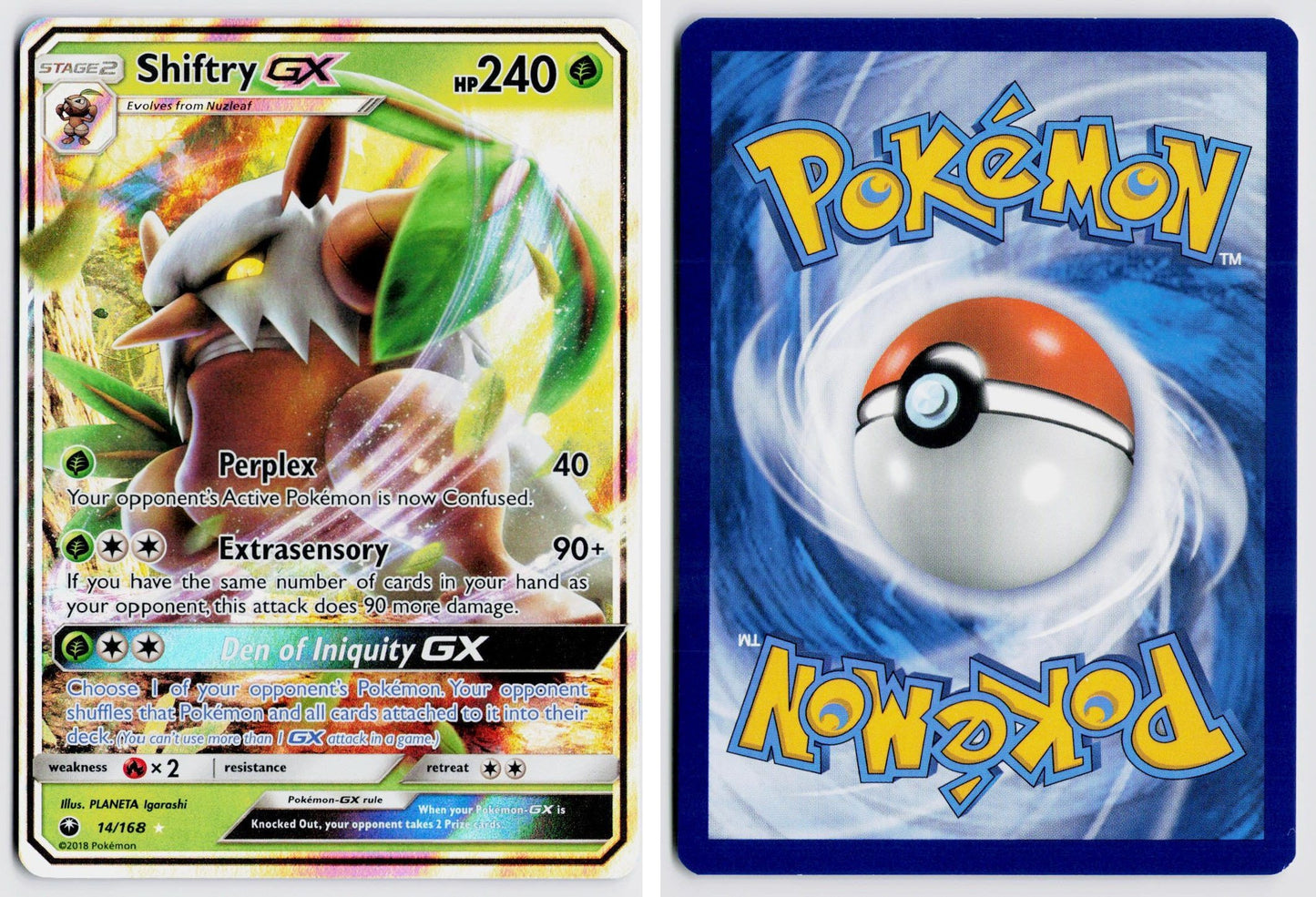 Front + Back scan