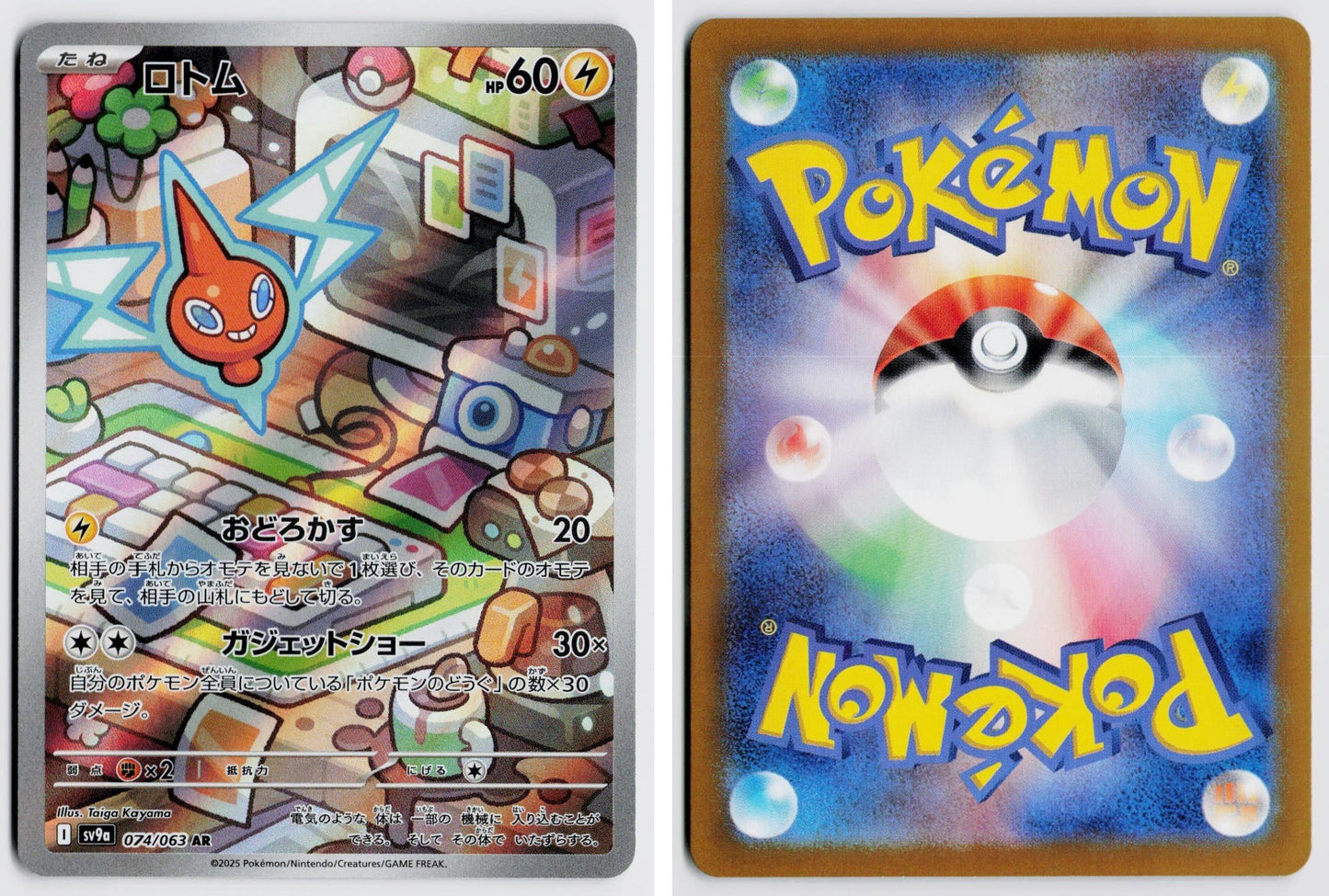 Front + Back scan