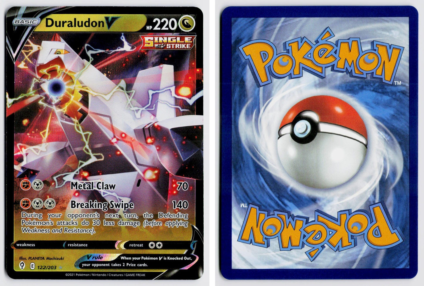 Front + Back scan