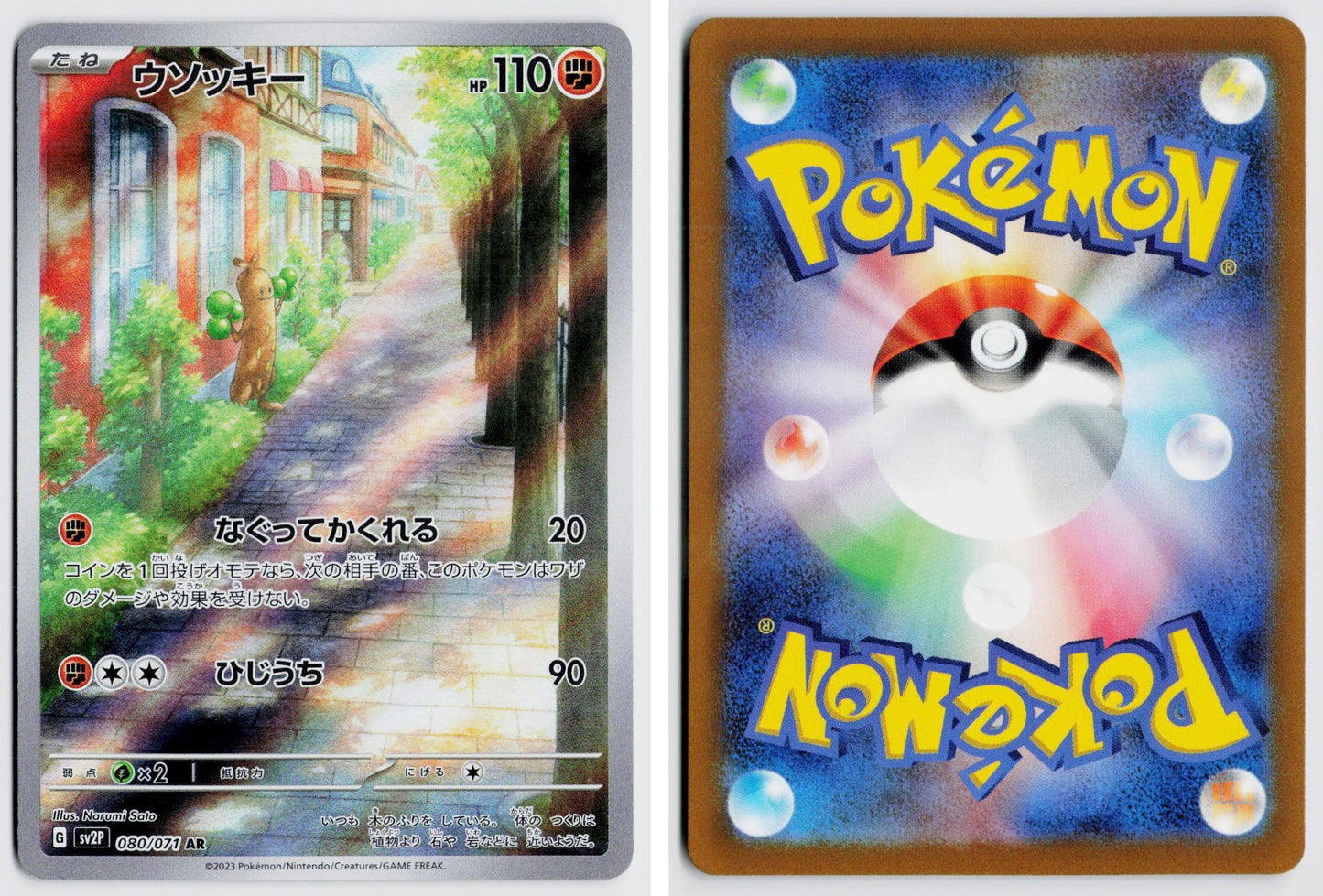 Front + Back scan