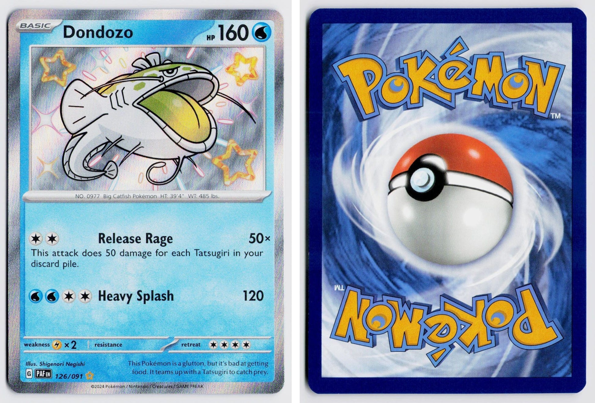 Front + Back scan