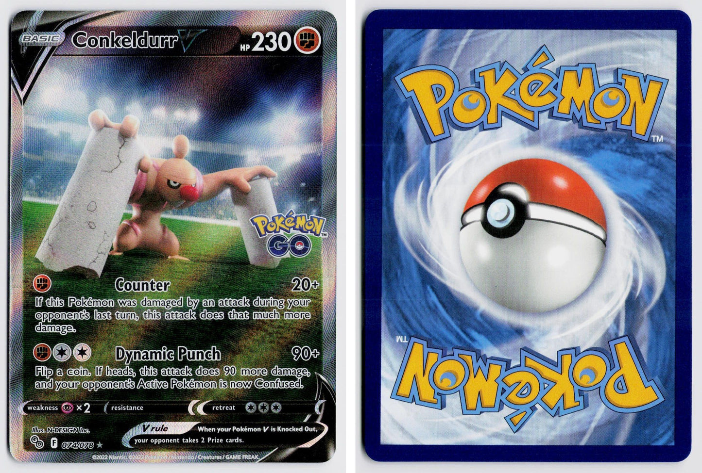 Front + Back scan