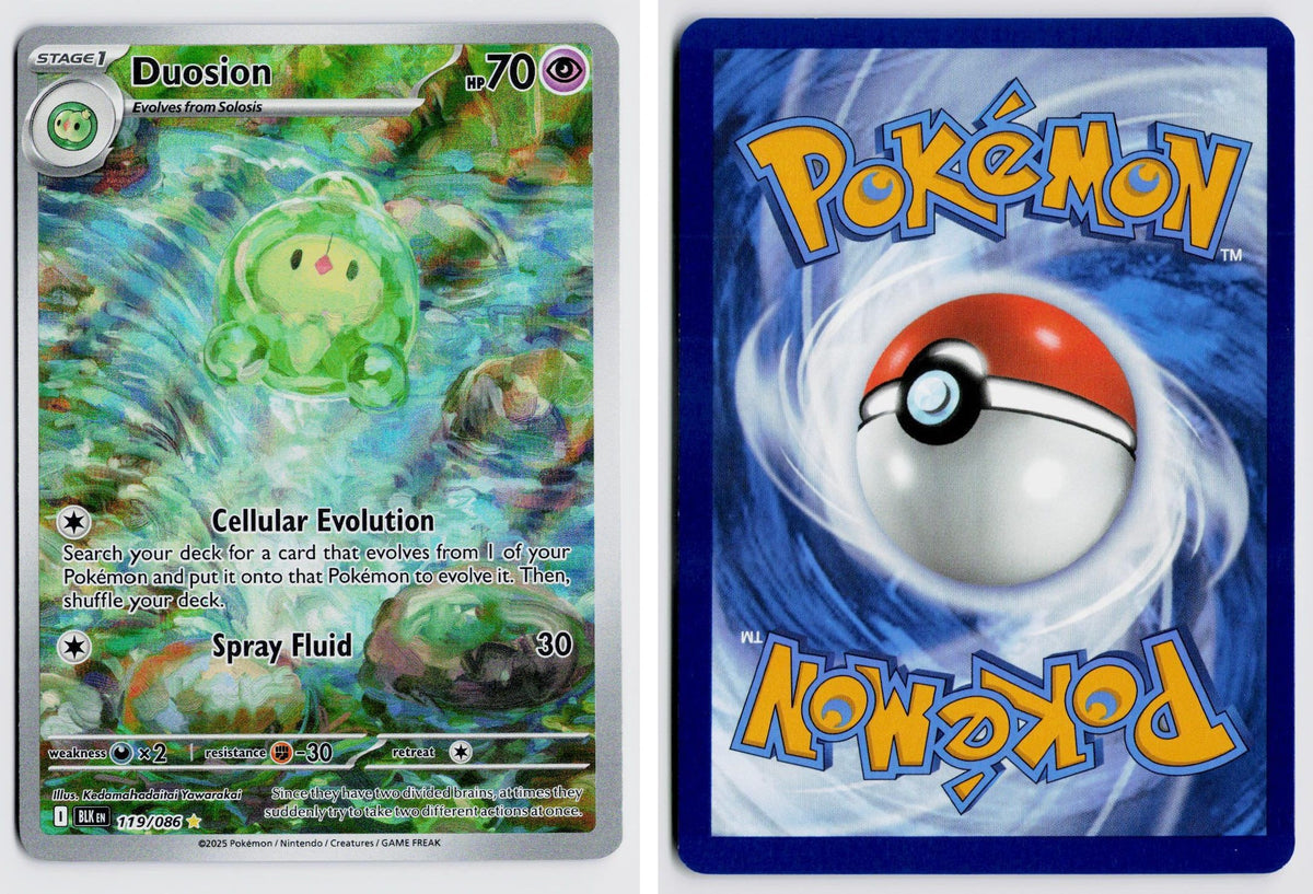 Front + Back scan | Near Mint