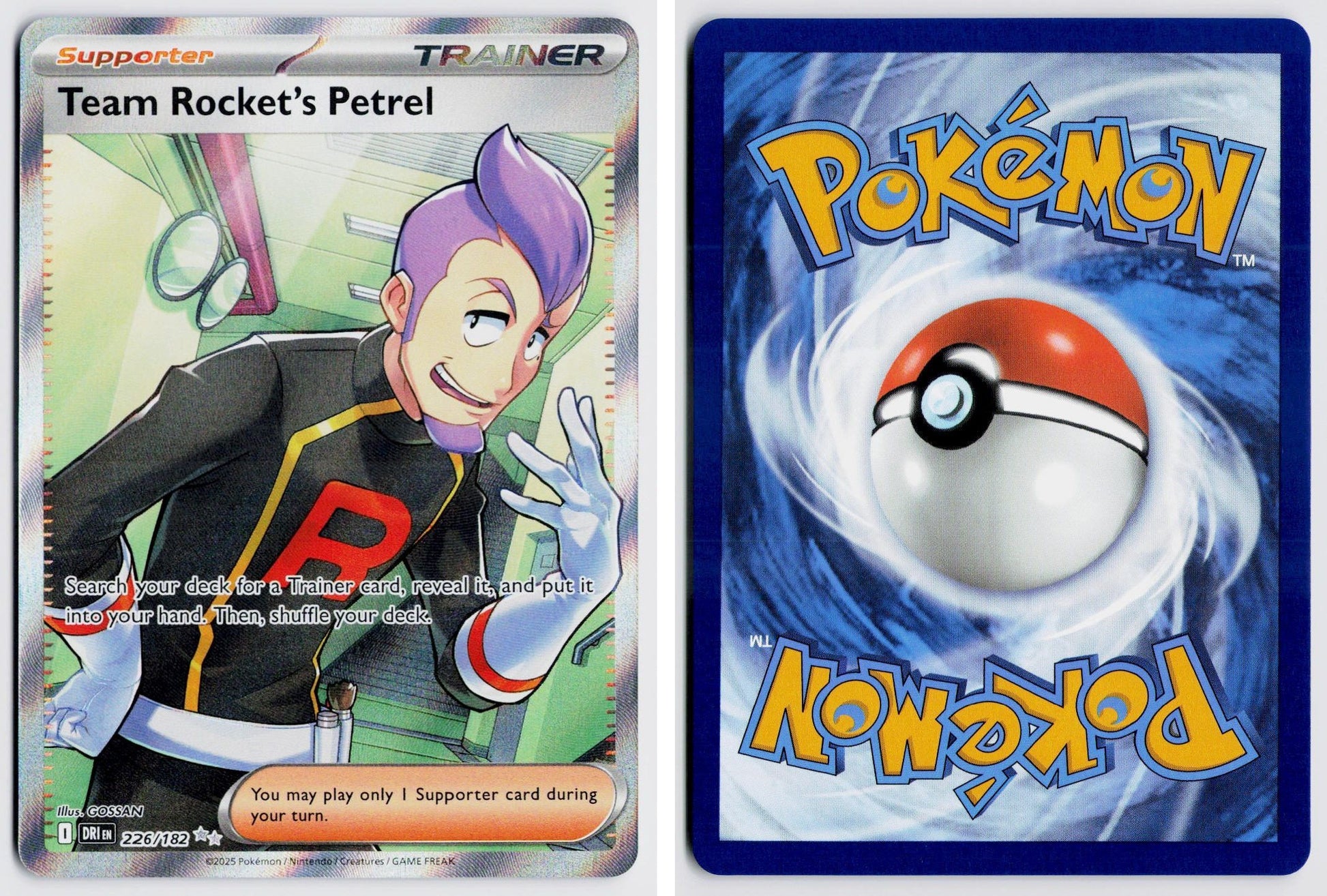 Front + Back scan