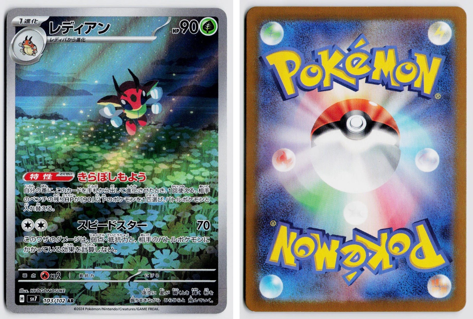 Front + Back scan