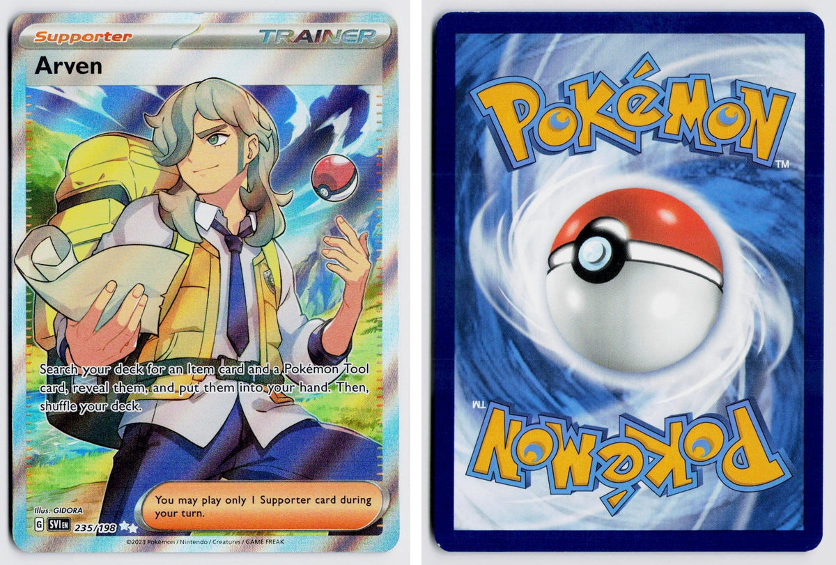 Front + Back scan