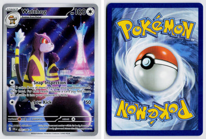 Front + Back scan
