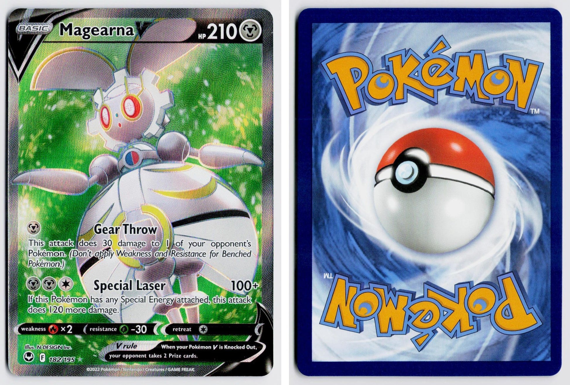 Front + Back scan