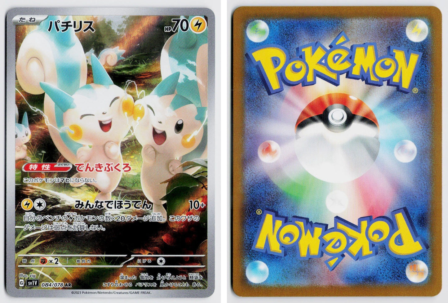 Front + Back scan