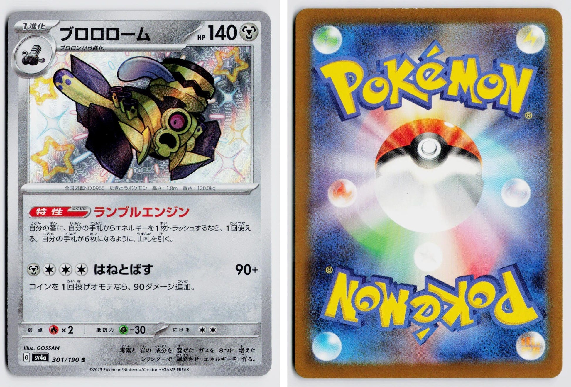 Front + Back scan
