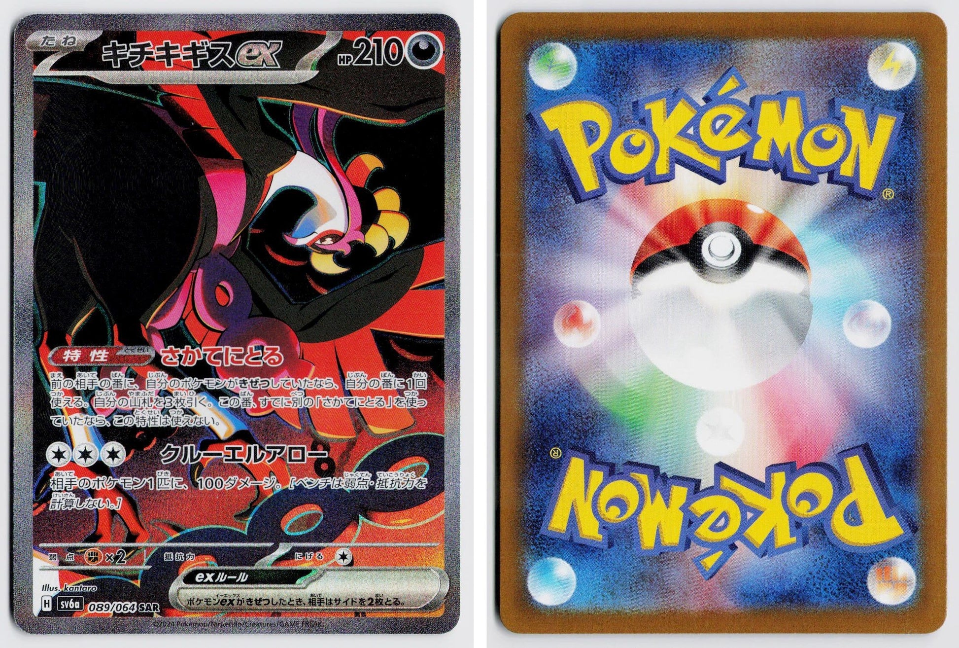 Front + Back scan