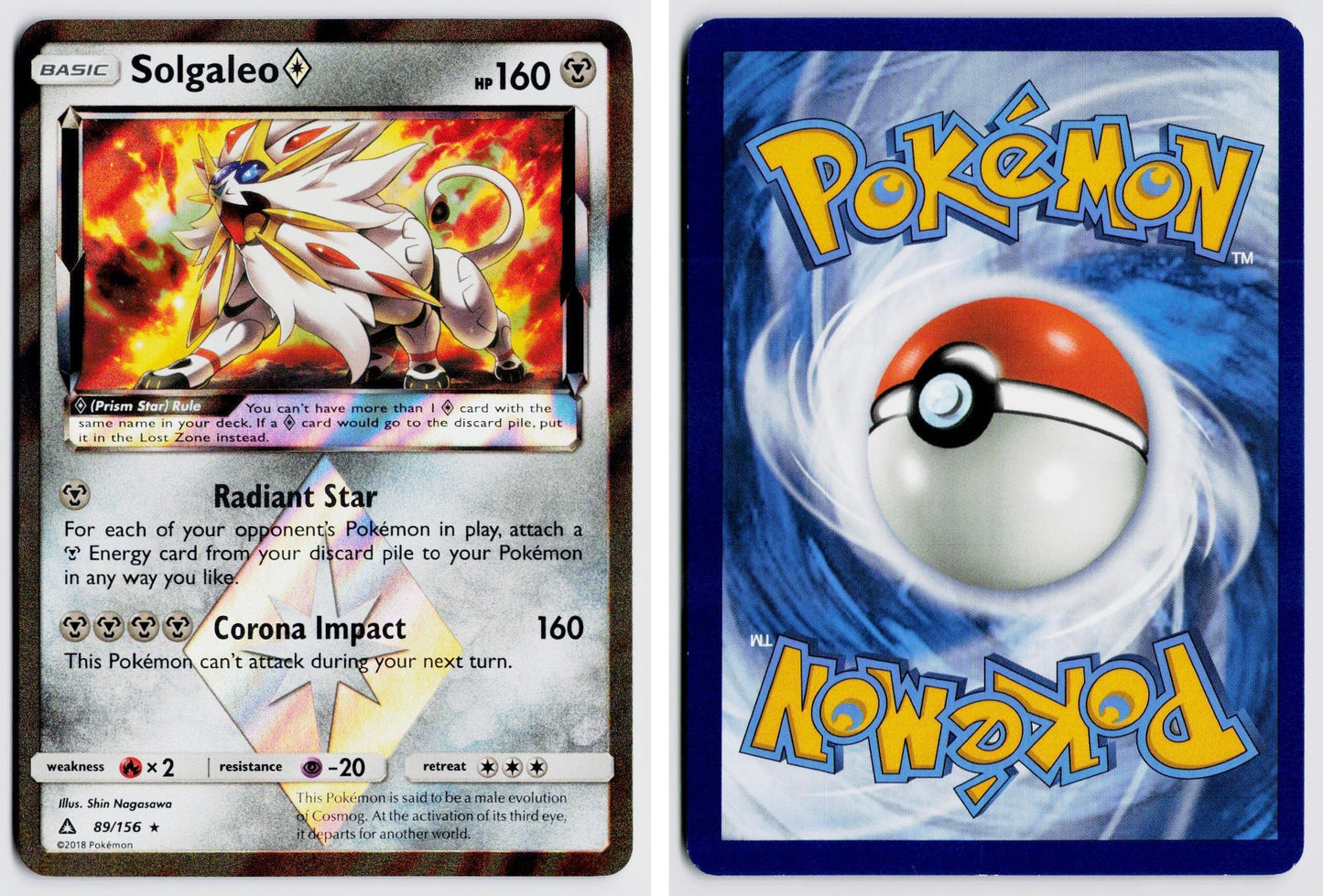 Front + Back scan