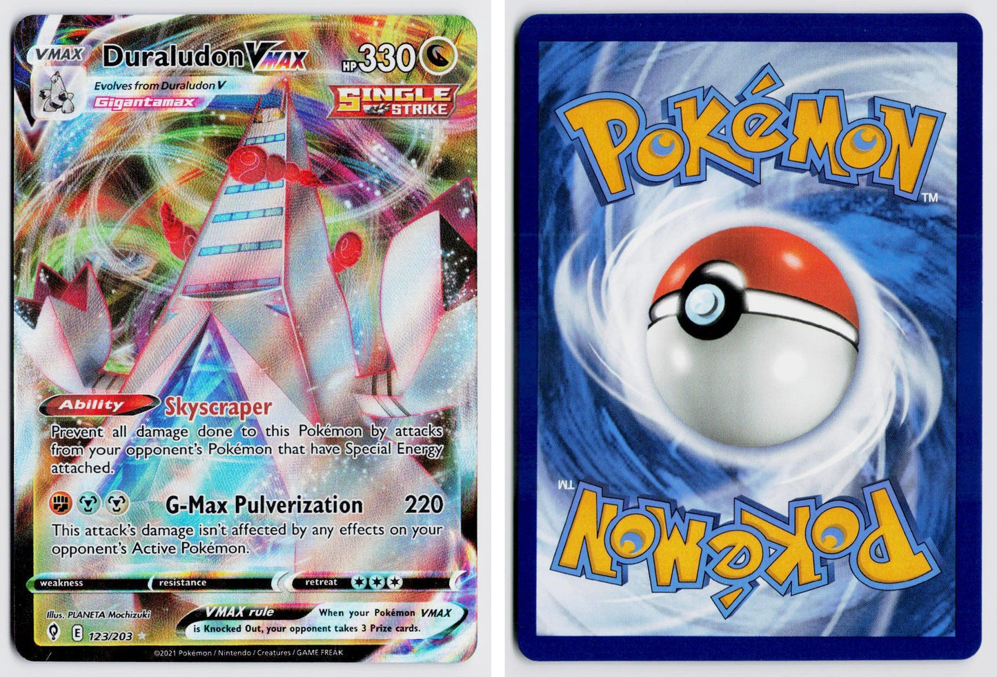 Front + Back scan