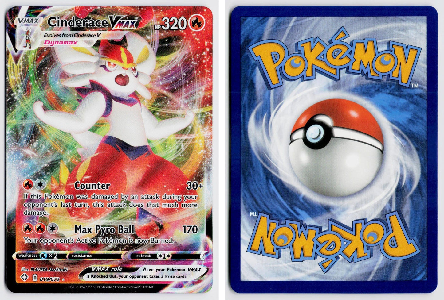 Front + Back scan