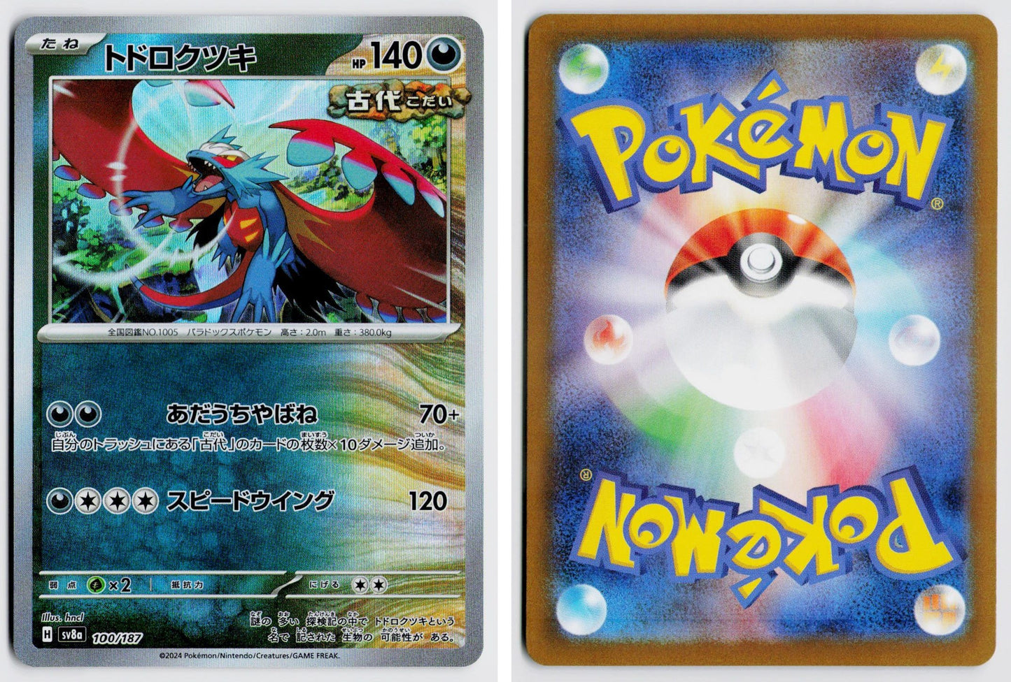 Front + Back scan