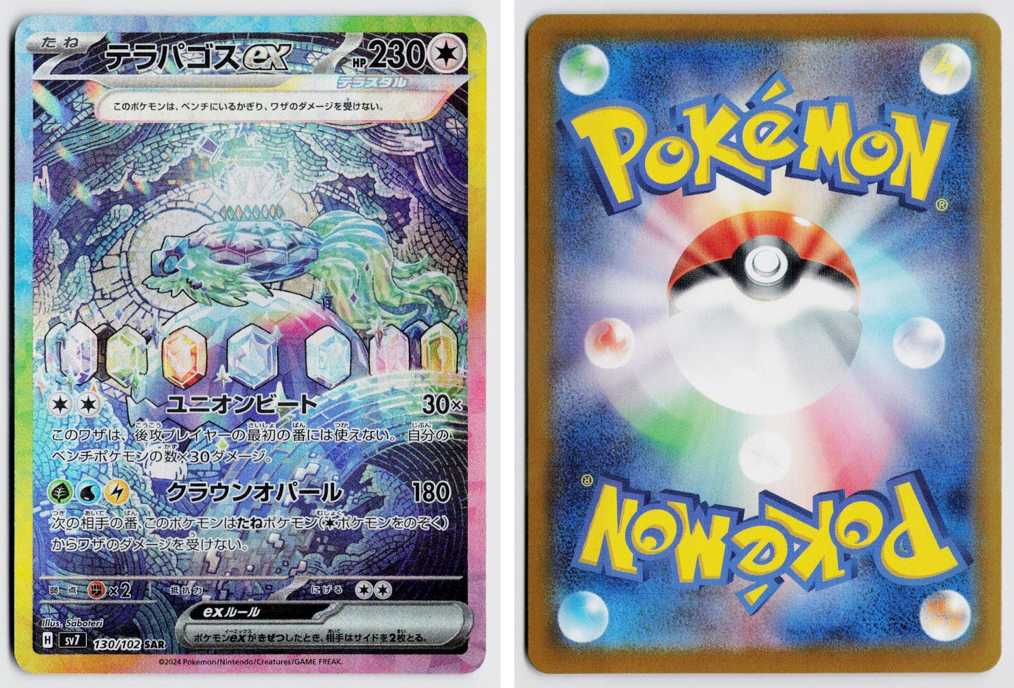 Front + Back scan