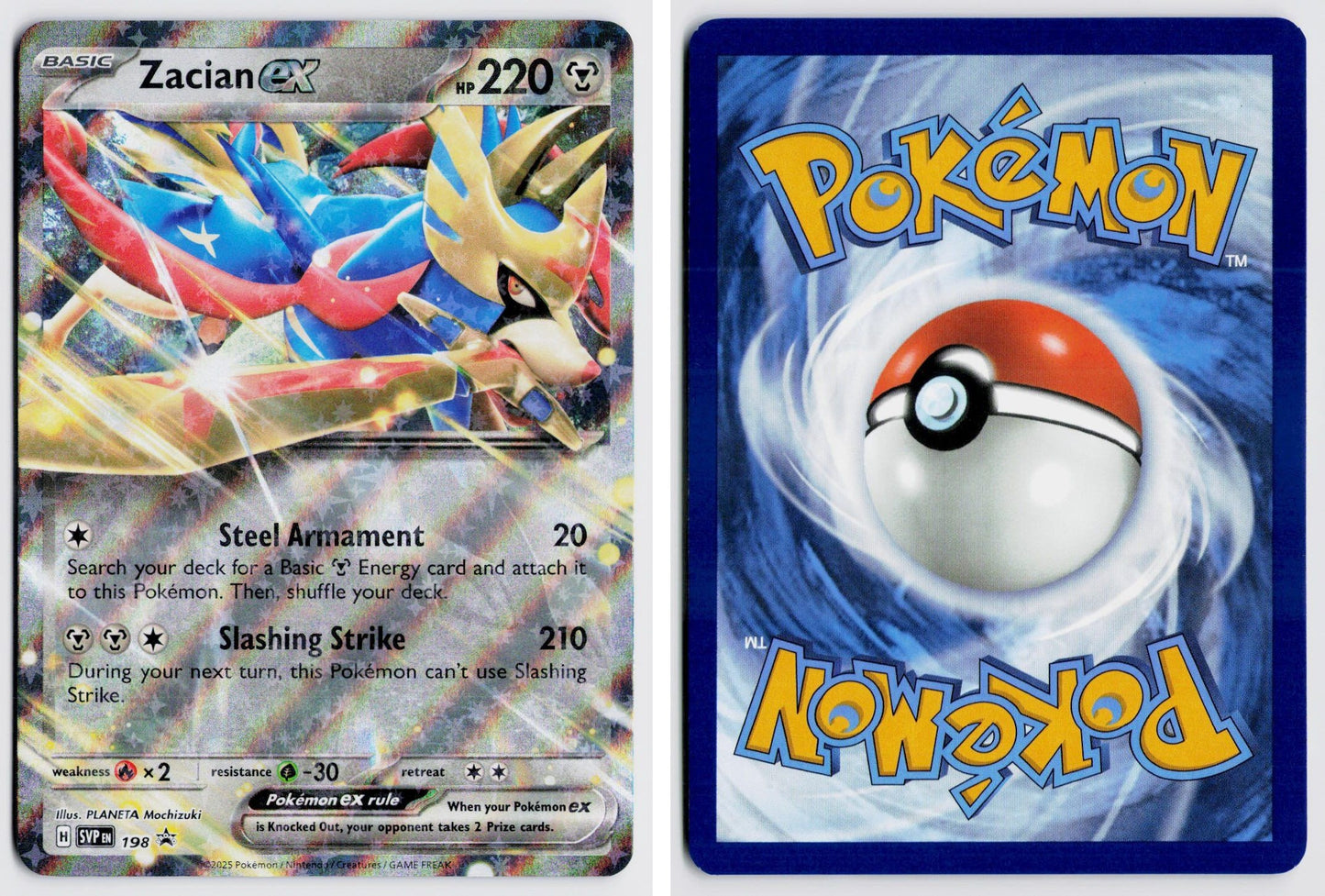 Front + Back scan